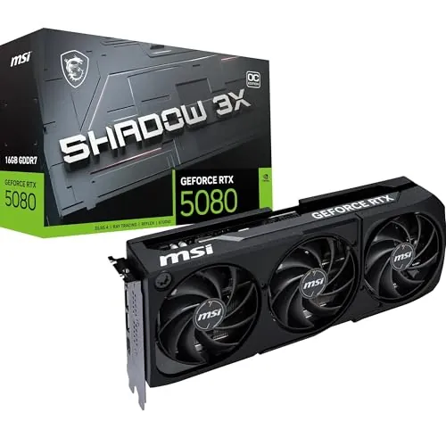 MSI GeForce RTX 5080 16G Shadow 3X OC