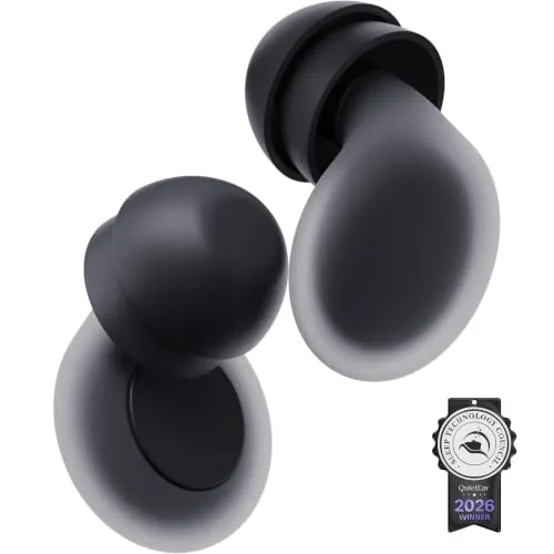 Duppiie Pro Tapones Oídos Ruido Dormir| Certificados 47dB SoundTarget | Confort de Nube y Aislamiento Triple | 8 Tamaños para Sueño, Oficina y Viaje