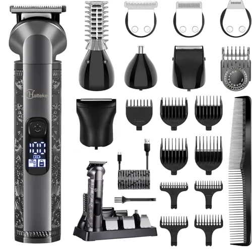 Hatteker Cortapelos inalámbrico para hombre 609G