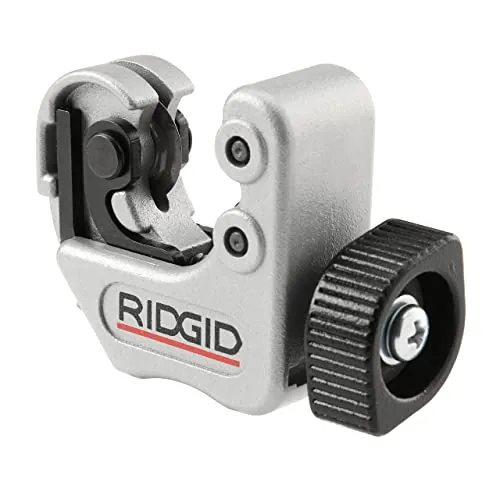 RIDGID, 86127 Modelo 118 Close Quarters AUTOFEED, Cortador de tubos de cobre, aluminio, latón y plástico de 1/4 a 1 1/8 pulgadas (0,6 a 3 cm)