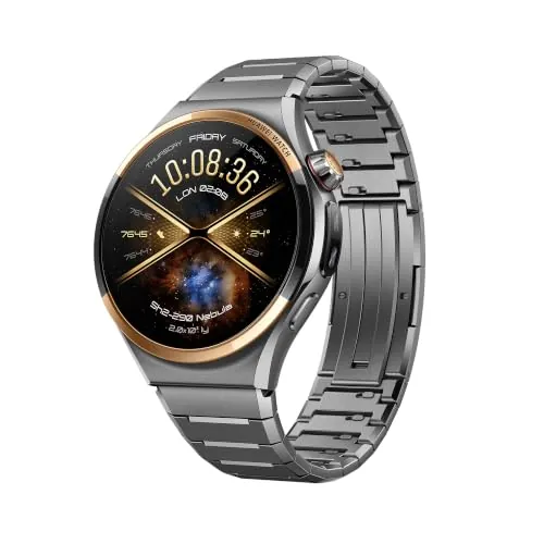 HUAWEI Watch 6 Pro 46 mm Smartwatch, eSIM, NFC, GPS, iOS, Space Edition