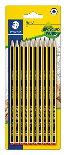 STAEDTLER Noris 120 Lápices – HB, pack 10, hexagonal