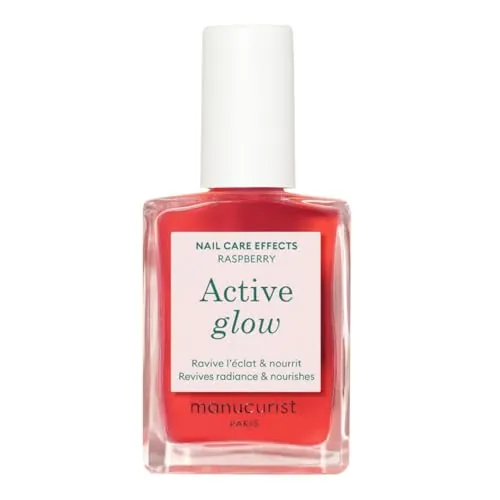 Manucurist Active Glow Raspberry (Rosa) Pintauñas Endurecedor Uñas