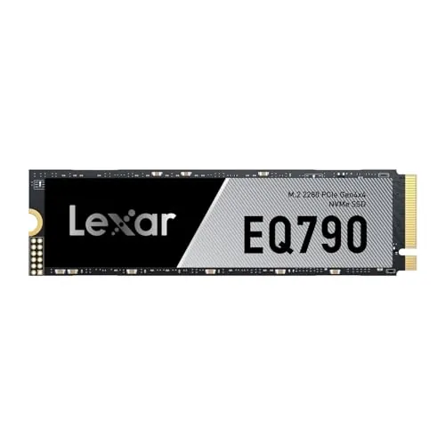 Lexar EQ790 2TB SSD M.2 2280 PCIe Gen4x4 NVMe 1.4 SSD Interno, Velocidad hasta 7000 MB/s, para Cargas de Trabajo Intensivas y Juegos de PC PS5, Unidad de Estado Sólido Interna de Alto Rendimiento