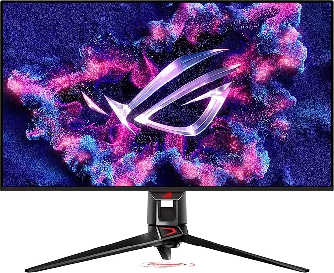 ASUS ROG Swift OLED PG32UCDMZ Monitor Gaming de 32" 4K (3840x2160) Panel QD-OLED, 240 Hz, 0.03 ms, G-Sync, disipador térmico, película de grafeno, 99% DCI-P3, USB Tipo-C y DisplayWidget Center