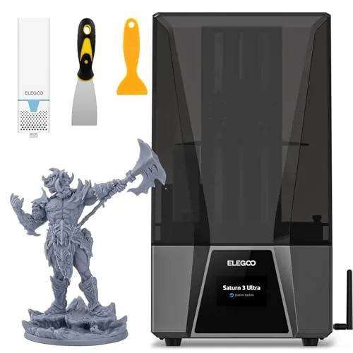 ELEGOO Saturn 3 Ultra 12K Impresora 3D de Resina MSLA