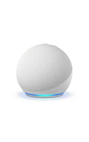 Echo Dot (Última generación) | Altavoz inteligente wifi y Bluetooth, con sonido más potente y de mayor amplitud | Blanco, con Acceso Anticipado a Alexa+