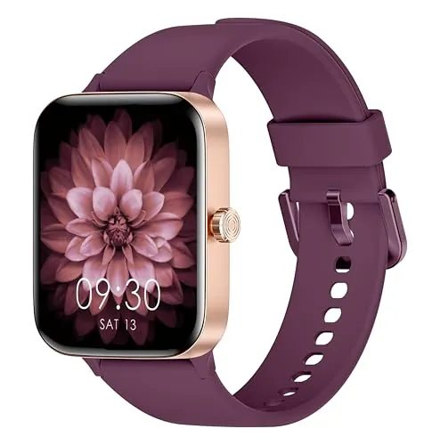 KIUVKAS Reloj Inteligente Mujer Hombre, 1.95" Smartwatch con Funciún Llamadas y Recordatorio del Mensaje, Smart Watch con 140+ Modos Deporte, Oxímetro, Monitoreo del sueño, para Android iOS
