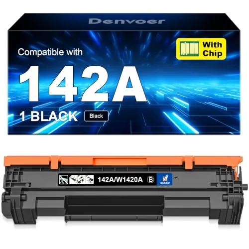 Denvoer 142A W1420A Cartucho de Tóner Compatible per HP LaserJet M110 M140