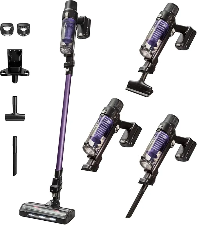 Rowenta X-Pert 7.60, aspiradora escoba sin cable, potente, muy ligera, batería de larga duración, RH6A31WO