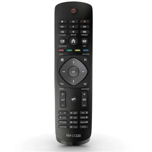 Reemplazo Mando Philips Universal TV Compatible con Philips Smart TV- No se Necesita Configuración