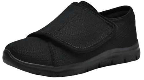 Zapatillas Diabéticos Mujer Extra Anchas Ortopédicos Respirable