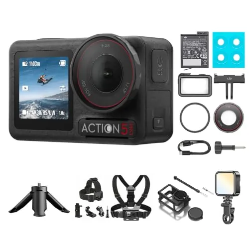 DJI Osmo Action 5 Pro Essential para Deportes Extremos, Senderismo y Nieve