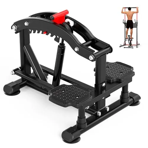 Onetwofit Dispositivo Auxiliar para Dominadas 300 Kg, Asistencia de Fuerza Multifuncional Ajustable para Barra de Dominadas/Torre de Potencia/Estación de Fondos/Barra de Gimnasia, Aparatos de Fitness