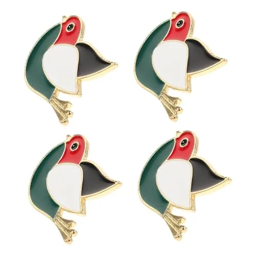 Genérico 4 Piezas Pin Palestina Broches Metálicos de Accesorios de Eventos Palestinos Decorativas