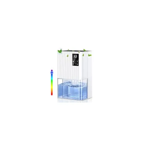 Deshumidificador Eléctrico 1800 ml 2 Modos, Deshumificadores de Humedad