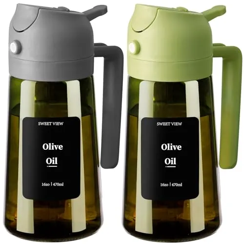 SWEET VIEW 2 Aceitera Spray Pulverizador y Dispensador Aceite