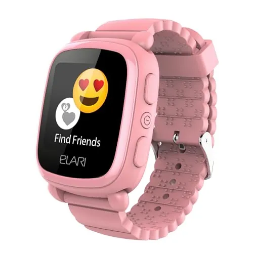 Elari KidPhone 2 Reloj Inteligente Rosa TFT 3,66 cm (1.44") Móvil GPS (satélite) - Relojes Inteligentes (3,66 cm (1.44"), TFT, GPS (satélite), Móvil, Rosa)