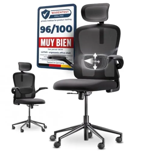 LUTIVO Charlie Silla Escritorio Silla Oficina Ergonomica