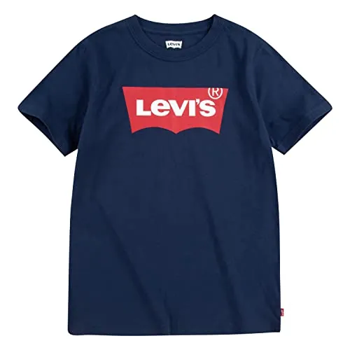 Levi's Lvb Batwing Tee Camiseta, Dress Blues, 12 años Niños