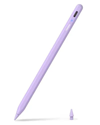 Metapen A8 Lápiz para iPad,Atracción Magnética,Rechazo Palma,Alta Precisión