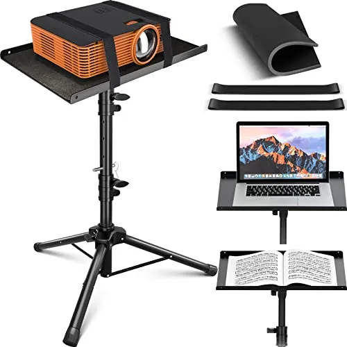 CAHAYA Soporte Proyector Ajustable: Trípode para Laptop Soporte Multifuncional Universal, Modelo CY0331