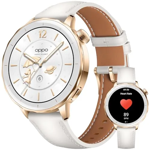 OPPO Watch X2 Mini Smartwatch, 1,32", 100+ Modos Deporte, Glimmer Gold