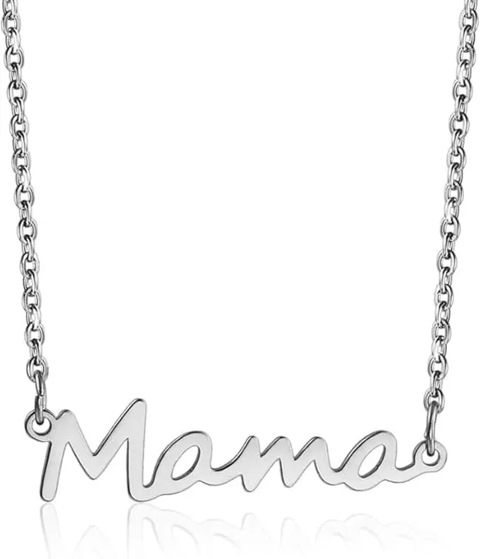 Collar plata regalo para madre joyeria mamá gargantilla regalos para mama, regala joyas unica pulsera mamá