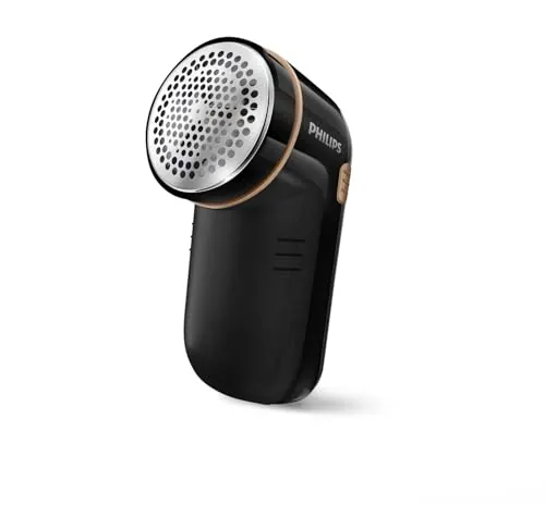 Philips Quitapelusas Eléctrico, Cuchilla 8800RPM, 3 Tamaños de Malla, Negro