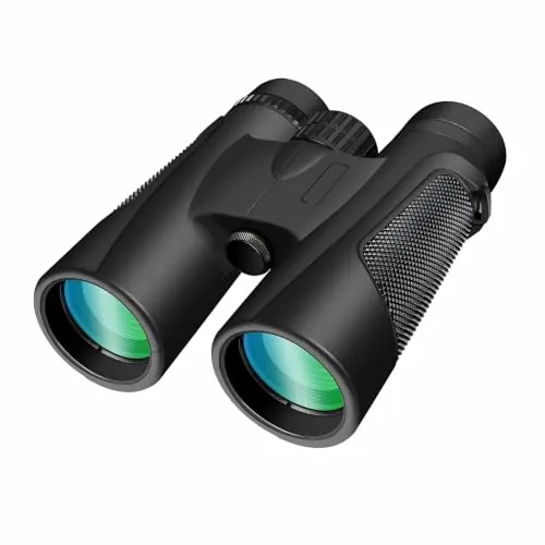 15X50 Prismaticos Profesionales Largo Alcance para Adultos - Black | Prismas BAK4,lentes FMC,15 aumentos,oculares grandes de 50mm,antiniebla e impermeable,campo visión de 1200m,enfoque ajustable