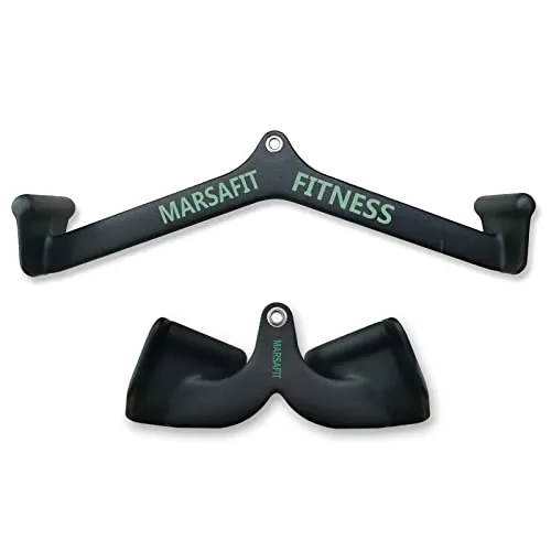 Accesorios para máquina de polea en T para gimnasio en casa, barra en T, barra de tracción para bíceps, bíceps, tríceps, barra de tracción LAT, empuñaduras de entrenamiento de fuerza de espalda, barra