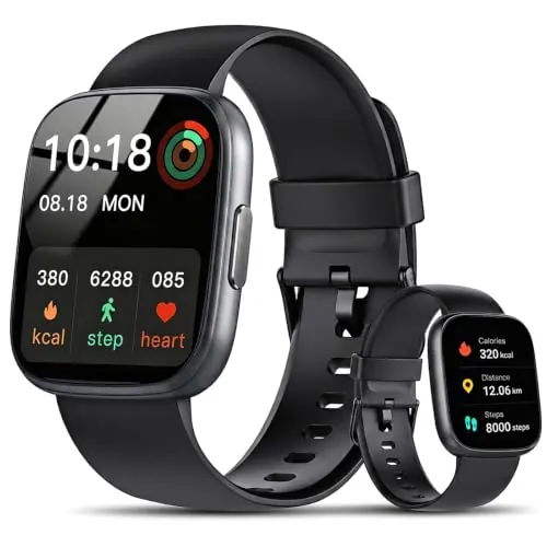 Reloj Inteligente Mujer Hombre con Llamadas Bluetooth, 1.95" HD Smartwatch