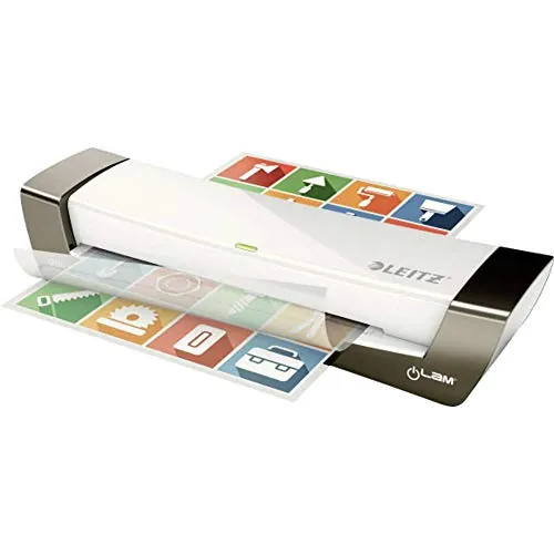 Leitz 72510084 - Plastificadora térmica iLAM Office A4 Color Plata/Blanco