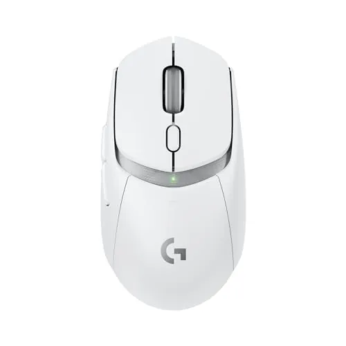 Logitech G G309 Ratón inalámbrico Lightspeed para Gaming, Ligero, interruptores híbridos LIGHTFORCE, Sensor Hero 25K, 300+ Horas con una batería AA, 6 Botones programables, PC y Mac - Blanco