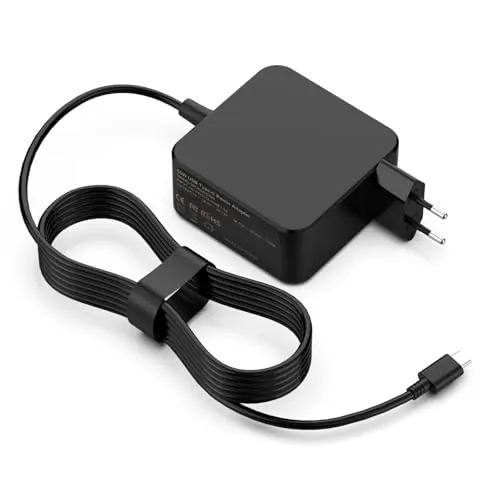 65W 45W Cargador USB C para ASUS Lenovo HP DELL Huawei Xiaomi Chromebook