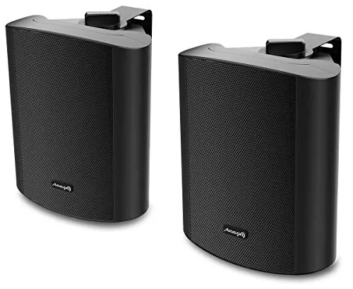 Audibax PR-52 Black Pareja Altavoces 100W Stereo con Soporte