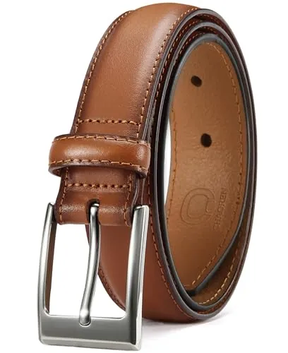 CHAOREN Cinturones Hombre Cuero, Cinturón Hombre 30mm, Cinto Homem Piel Negro Marron Para Ocasiones Negocios e Informales