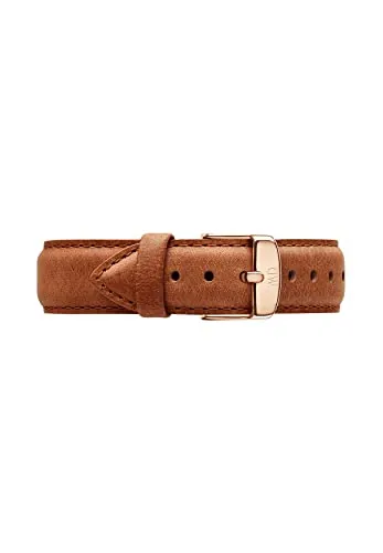 Daniel Wellington Classic Durham, Correa Marrón/Oro Rosado, 18mm, Cuero, para Mujer y Hombre