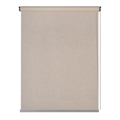 Estores enrollables Opacos Premium en Aluminio de Máxima Calidad Estor Opaco Blackout Cortinas Dormitorio Opacas persianas STORESDECO | Color Lino 140 x 250 cm
