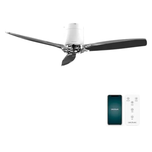 Cecotec Ventilador de Techo Aero 5285 WhiteTransparent