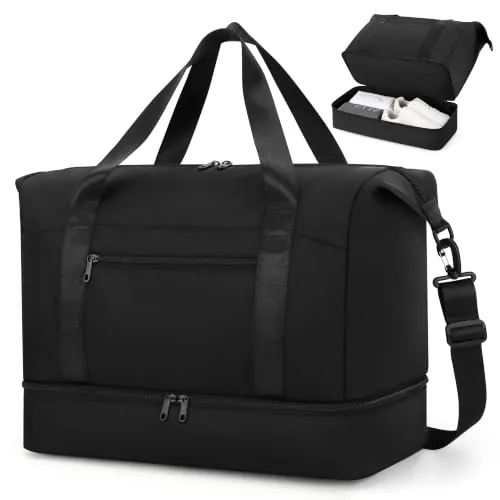 ZOMFELT Bolsa de Viaje 45x36x20 EasyJet con Compartimento para Zapatos