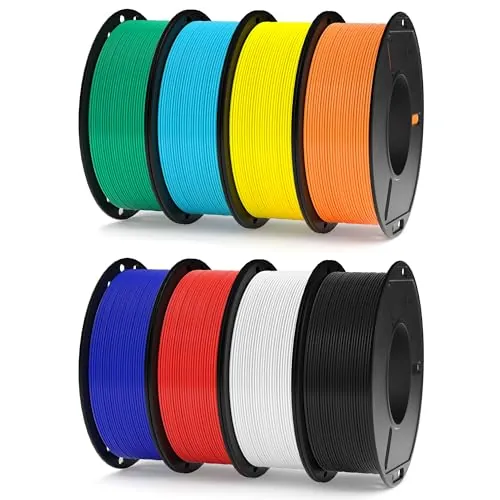 ELEGOO Filamento PLA + 1.75 8*250g Multicolor