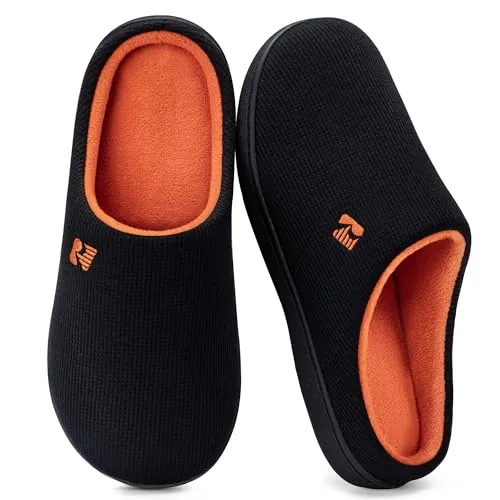 RockDove Zapatilla de dos Tonos Hombre, 44/45 EU, Negro y Naranja