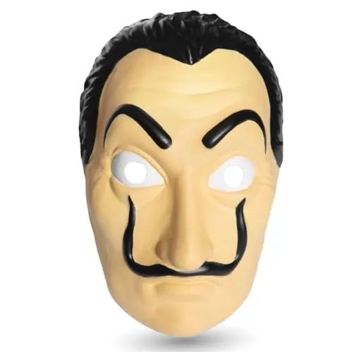 TK Gruppe Timo Klingler Máscara Dalí para Halloween y carnaval, 1 máscara