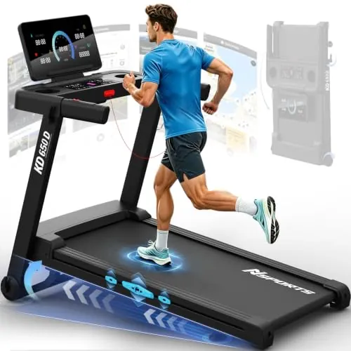 Neezee Cinta de Correr 20% Inclinación,1-16 km/h,4.5 CV,Carga 150 kg