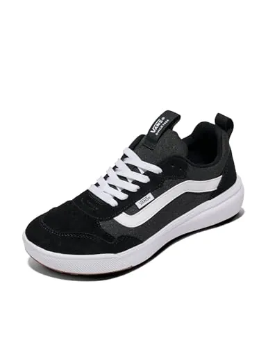 Vans Range EXP, Zapatillas Hombre, Negro (Suede/Canvas/Black/White), 42