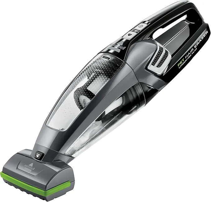 BISSELL Pet Hair Eraser | Aspirador de Mano inalámbrico | Cepillo Rodillo motorizado | 2278N