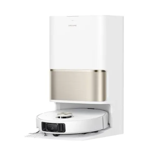 DREAME L60 Ultra CE Robot aspirador y friegasuelos, 35 000 Pa | Cepillo Desenredante, Autolimpieza Mopa a 100 °C, Cepillo Lateral y Mopa Extensible, Elevación Mopa 10,5 mm