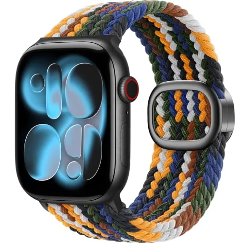TOCOL Correa Compatible con Apple Watch 40mm 44mm 46mm 42mm 45mm 49mm 38mm