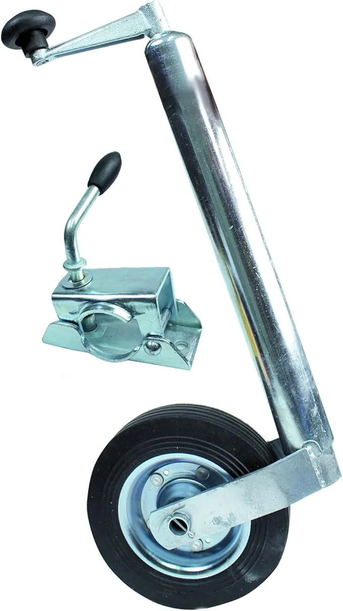 XL Perform Tool - rueda Jockey para remolque con abrazadera en horquilla de 48 mm